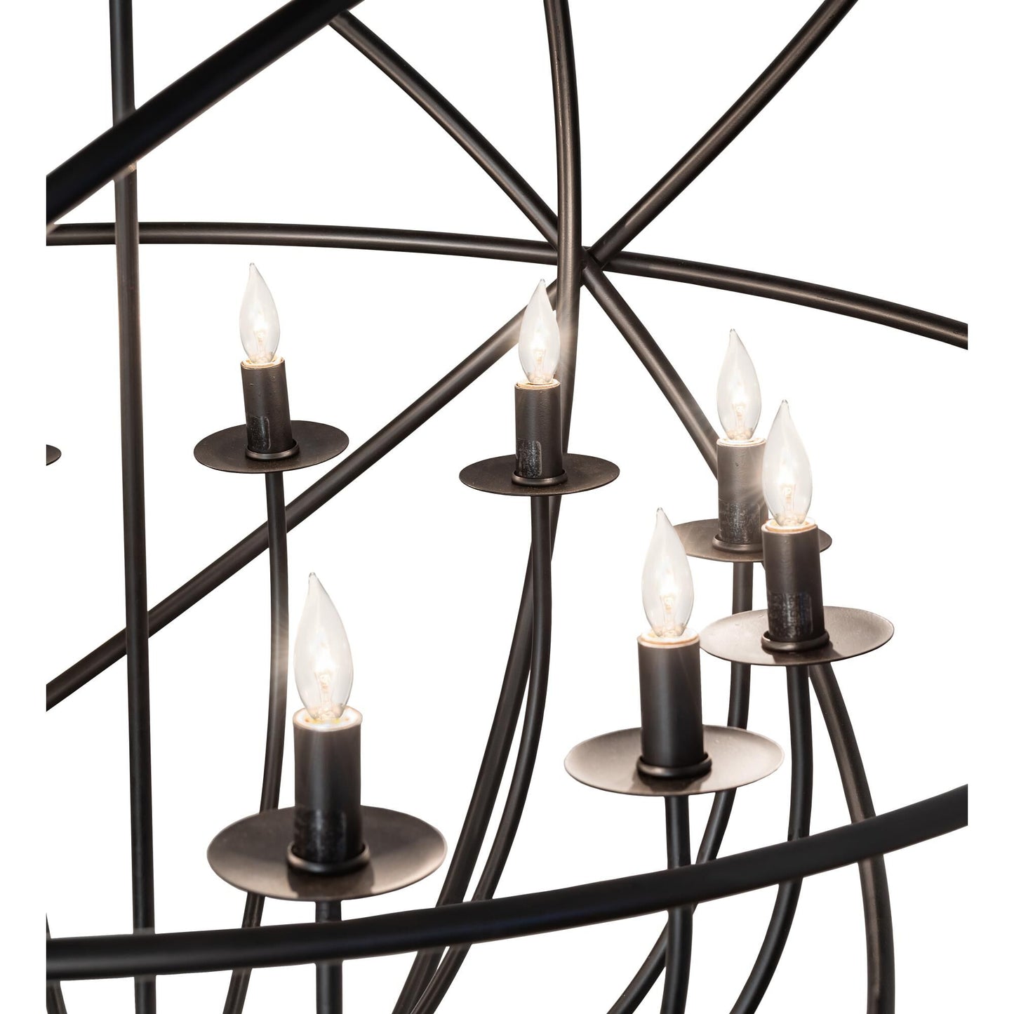 Meyda Lighting Atom Enerjisi 36 Inch 12 Light Chandelier Cp779799