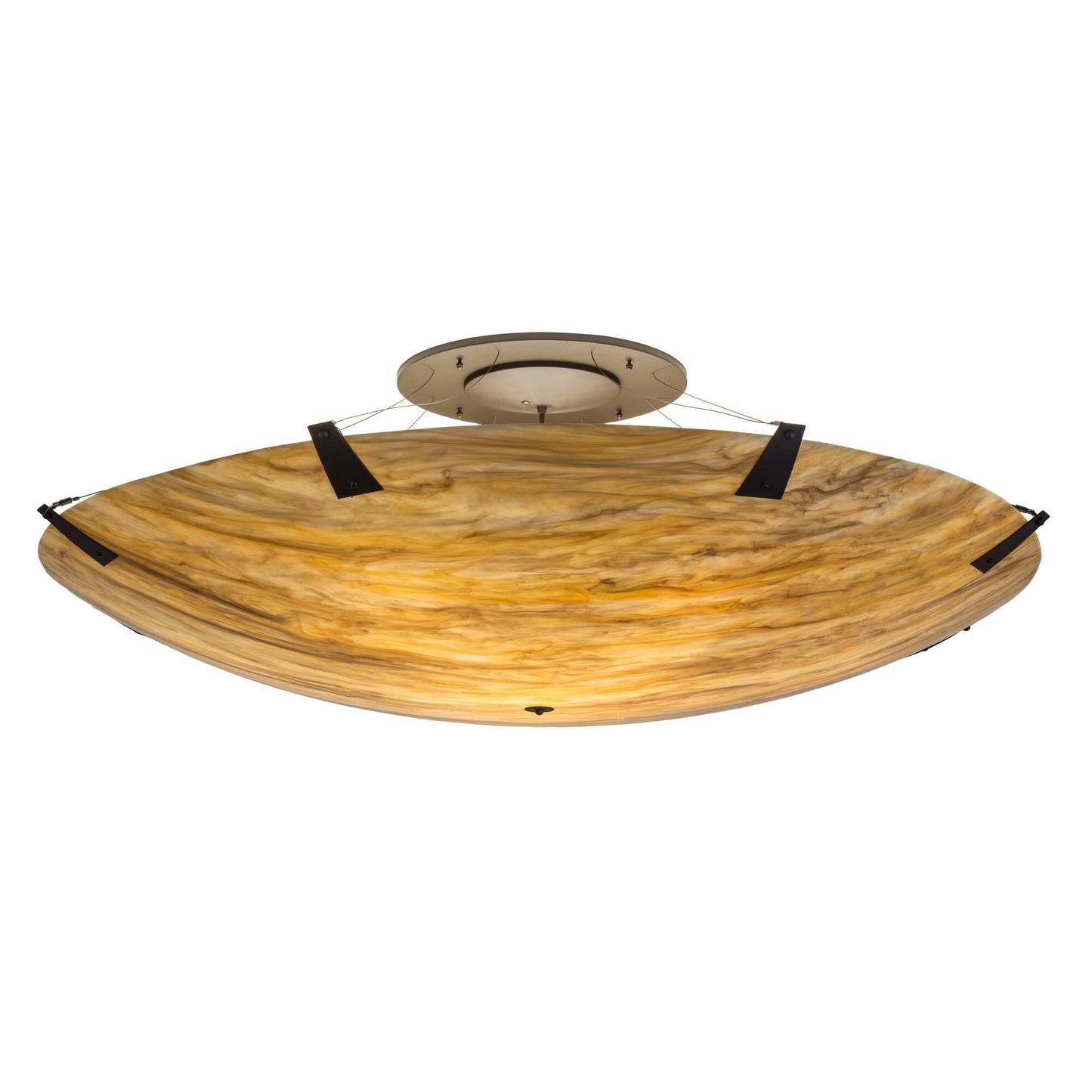 Meyda Lighting Araneta 72 Inch 14 Light Semi Flush Mount Cp746141