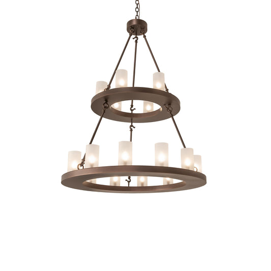 Meyda Lighting Loxley 36 Inch 4 Light Chandelier Cp744502