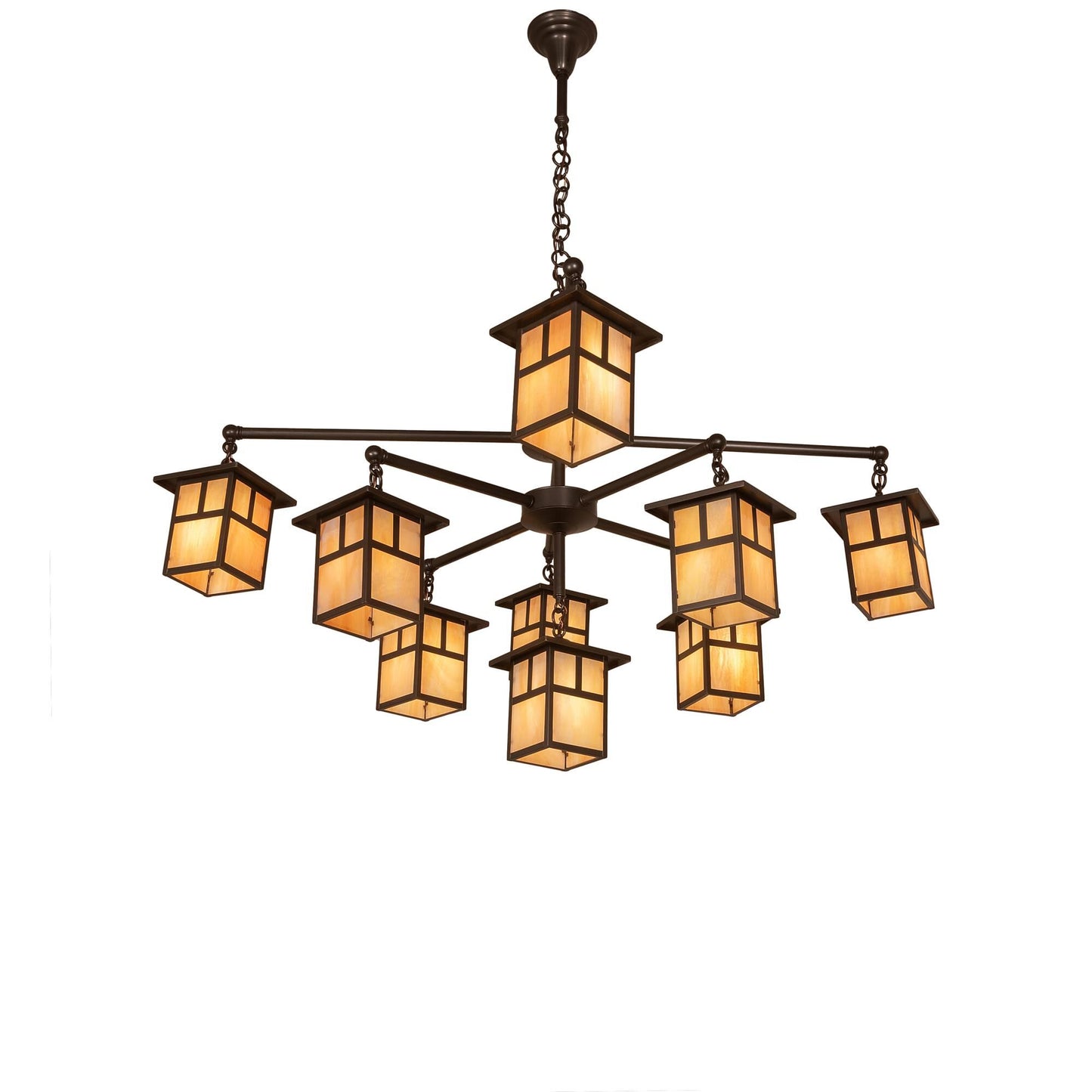 Meyda Lighting Hyde Park 50 Inch 9 Light Chandelier Cp779801