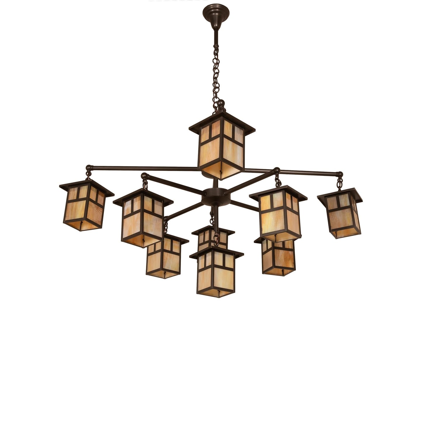 Meyda Lighting Hyde Park 50 Inch 9 Light Chandelier Cp779801