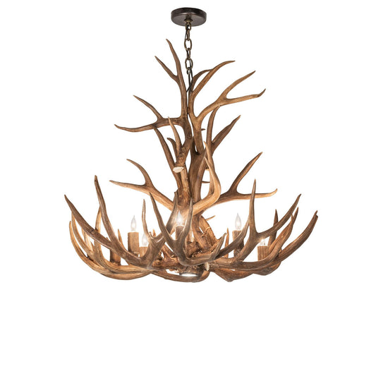 Meyda Lighting Antlers 34 Inch Led Chandelier Cp744207