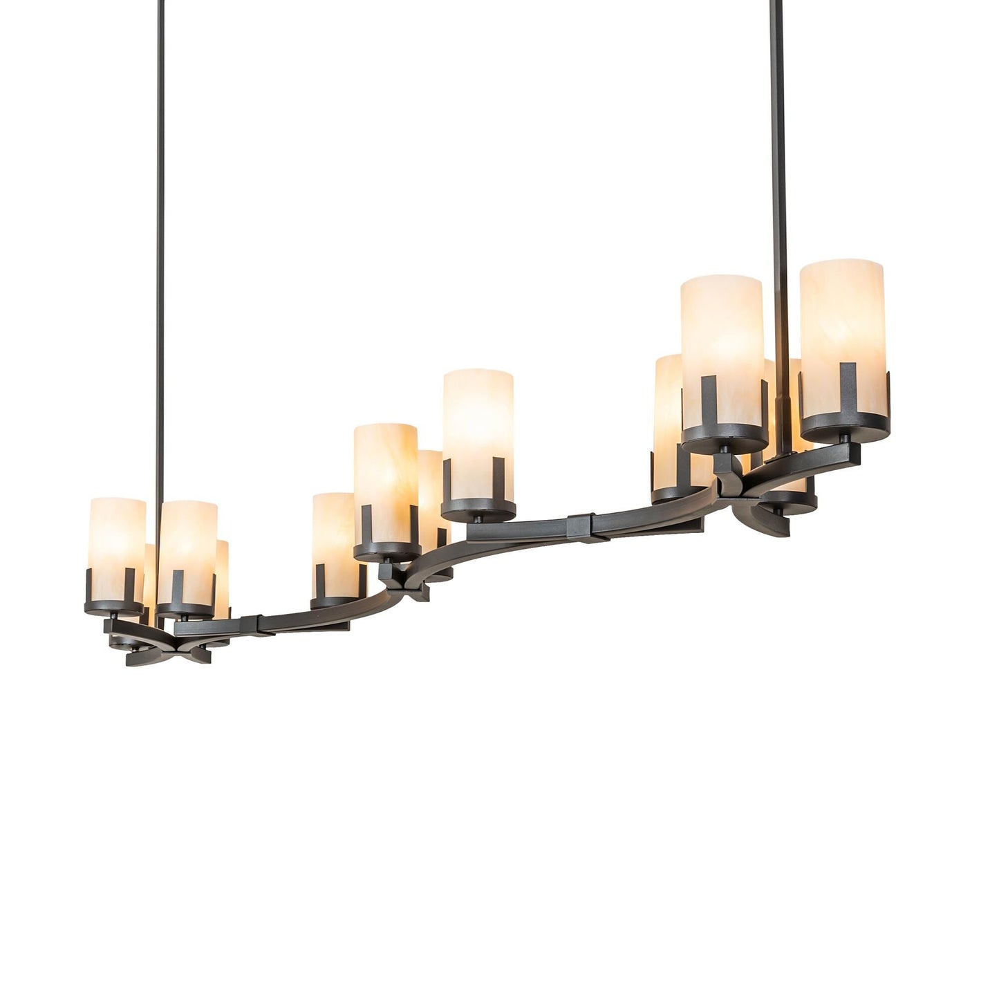 Meyda Lighting Cero 96 Inch 12 Light Linear Suspension Light Cp780064