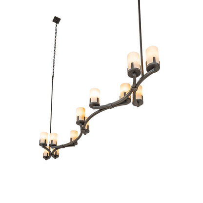 Meyda Lighting Cero 96 Inch 12 Light Linear Suspension Light Cp780064