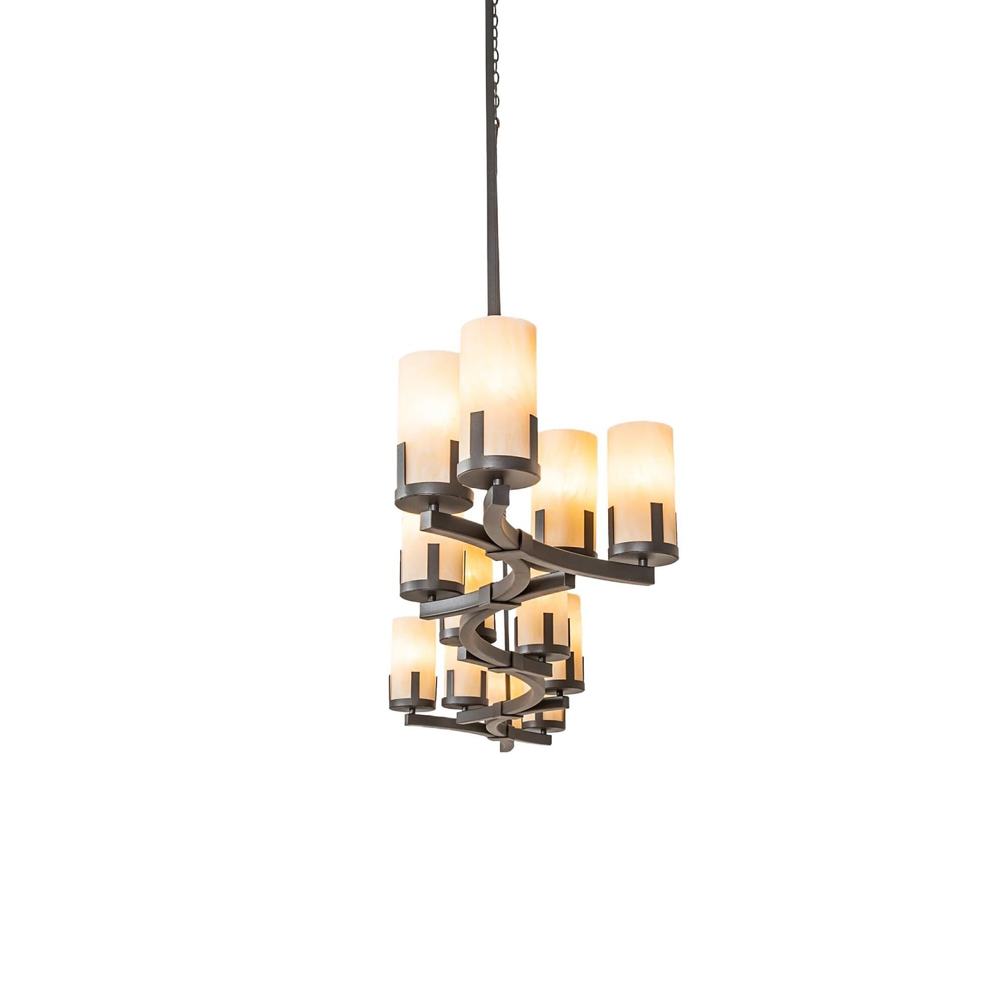 Meyda Lighting Cero 96 Inch 12 Light Linear Suspension Light Cp780064