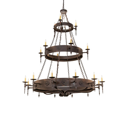 Meyda Lighting Warwick 72 Inch 21 Light Chandelier Cp779840