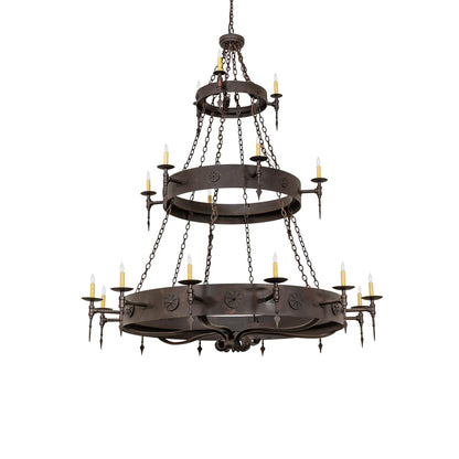 Meyda Lighting Warwick 72 Inch 21 Light Chandelier Cp779840