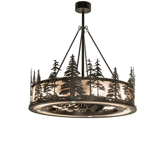 Meyda Lighting Tall Pines 45 Inch Chandelier Cp744370