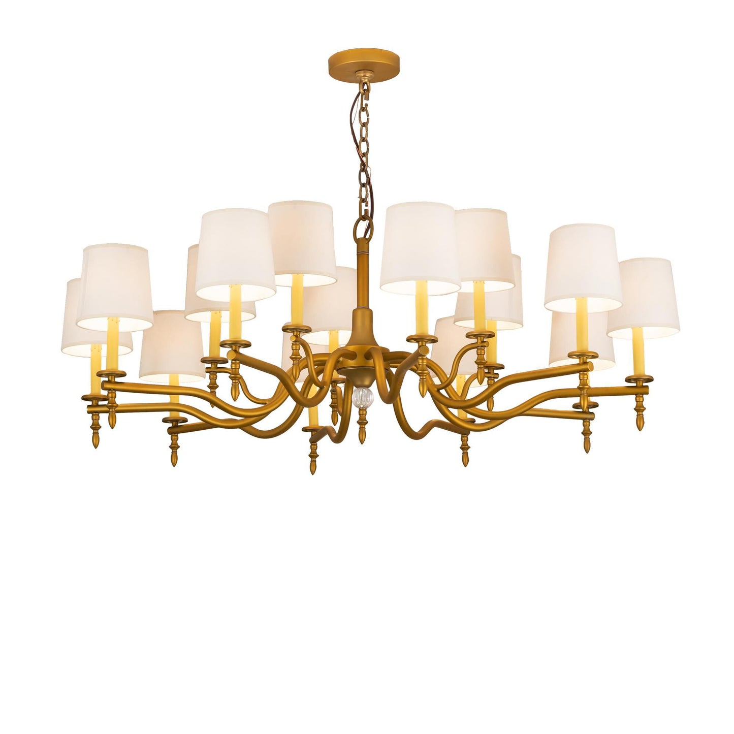 Meyda Lighting Toby 52 Inch 15 Light Chandelier Cp779764