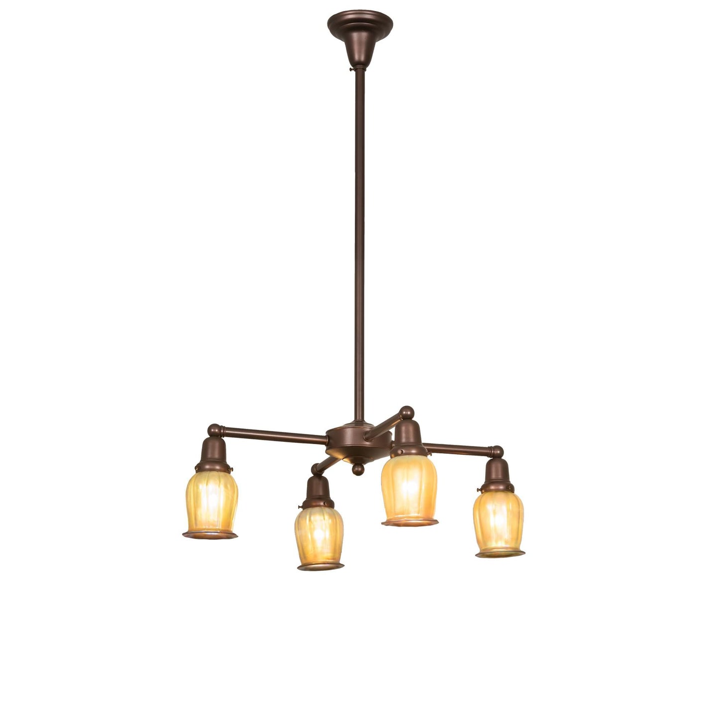 Meyda Lighting 26 Inch 4 Light Chandelier Cp780408