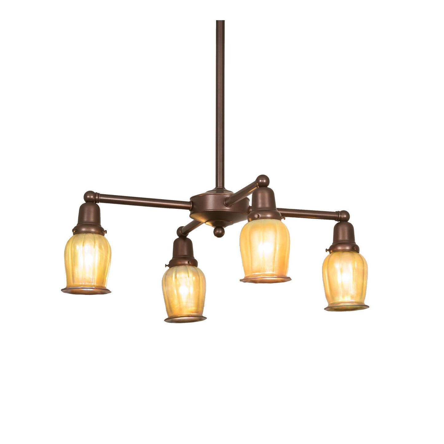 Meyda Lighting 26 Inch 4 Light Chandelier Cp780408