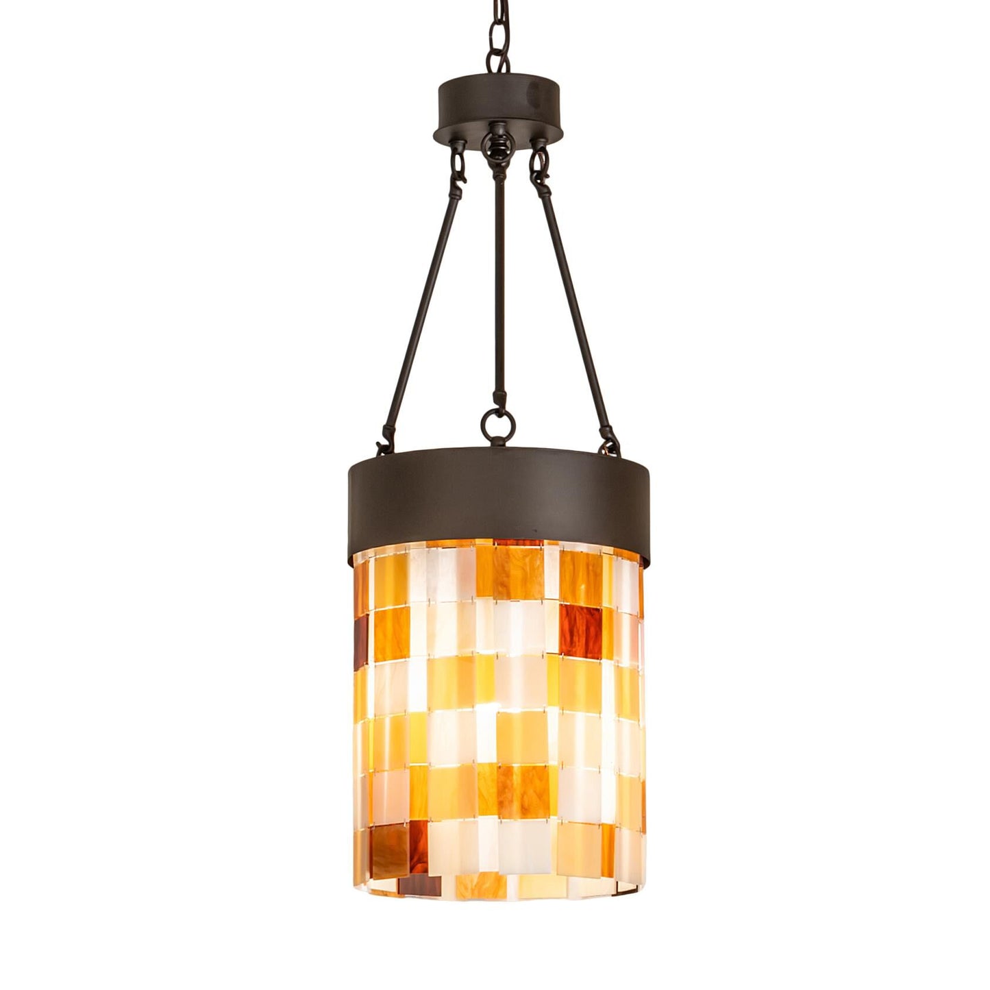 Meyda Lighting Cilindro Calico 16 Inch Large Pendant Cp779991