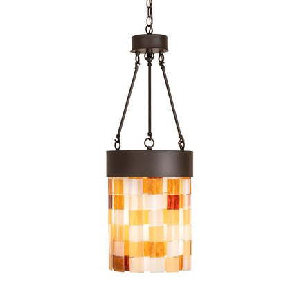 Meyda Lighting Cilindro Calico 16 Inch Large Pendant Cp779991