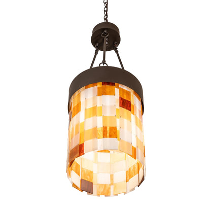 Meyda Lighting Cilindro Calico 16 Inch Large Pendant Cp779991