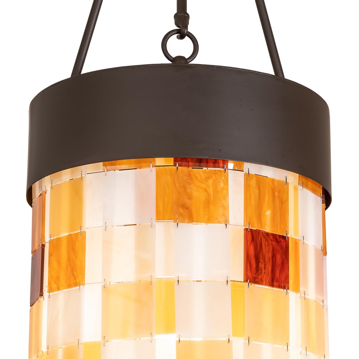 Meyda Lighting Cilindro Calico 16 Inch Large Pendant Cp779991