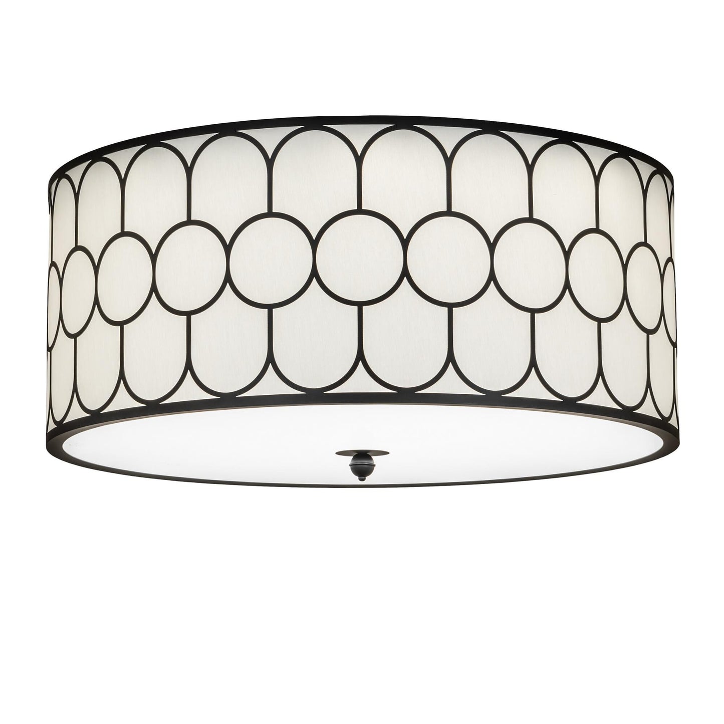 Meyda Lighting Cilindro 48 Inch 1 Light Led Flush Mount Cp779933