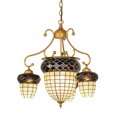 Meyda Lighting Acorn 28 Inch 2 Light Led Chandelier Cp779774