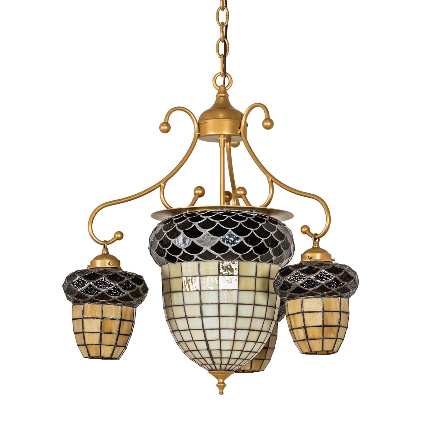 Meyda Lighting Acorn 28 Inch 2 Light Led Chandelier Cp779774