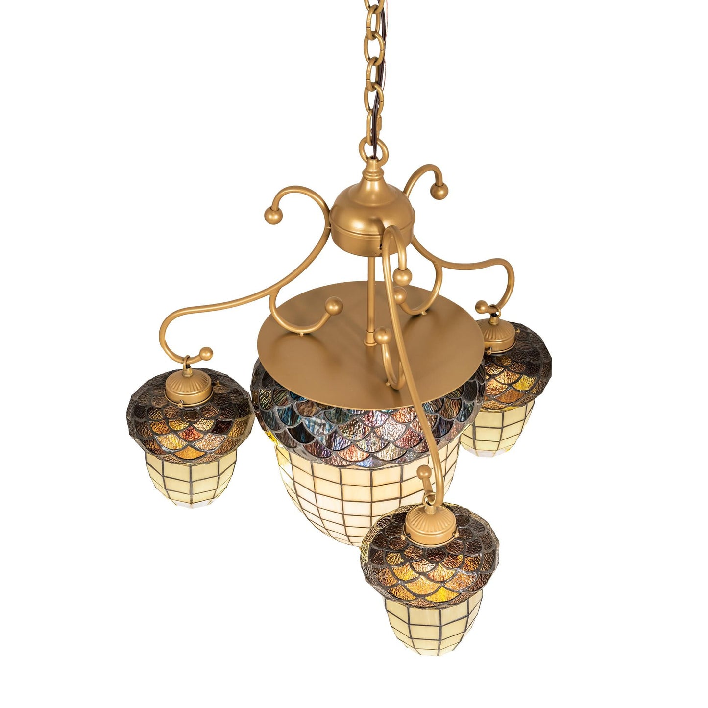 Meyda Lighting Acorn 28 Inch 2 Light Led Chandelier Cp779774