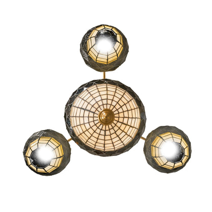 Meyda Lighting Acorn 28 Inch 2 Light Led Chandelier Cp779774