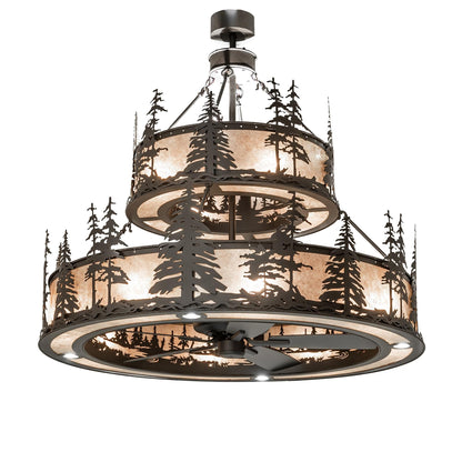 Meyda Lighting Tall Pines 56 Inch 12 Light Chandelier Cp779812