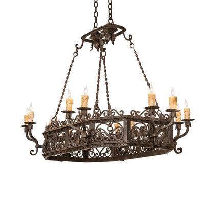 Meyda Lighting Conques 50 Inch 2 Light Mini Chandelier Cp744267