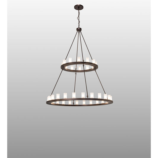 Meyda Lighting Loxley 72 Inch 4 Light Chandelier Cp744588