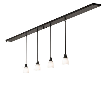 Meyda Lighting Oyster Bay 118 Inch 4 Light Linear Suspension Light Cp780054