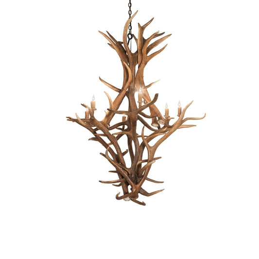 Meyda Lighting Antlers 48 Inch 3 Light Chandelier Cp744479