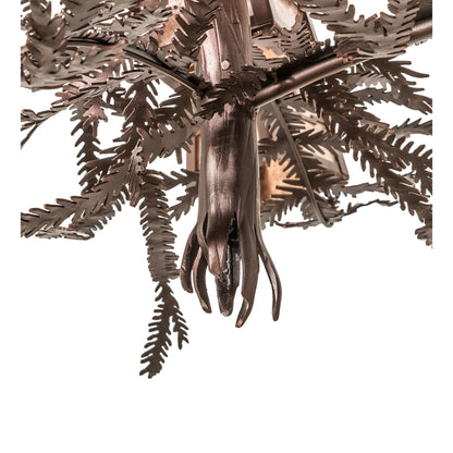 Meyda Lighting Pine Branch 52 Inch 12 Light Chandelier Cp779792