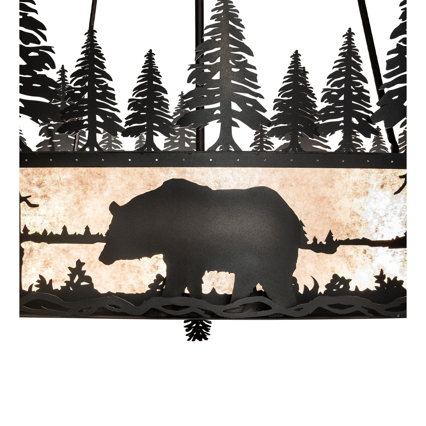 Meyda Lighting Wildlife At Dusk 72 Inch Large Pendant Cp780037