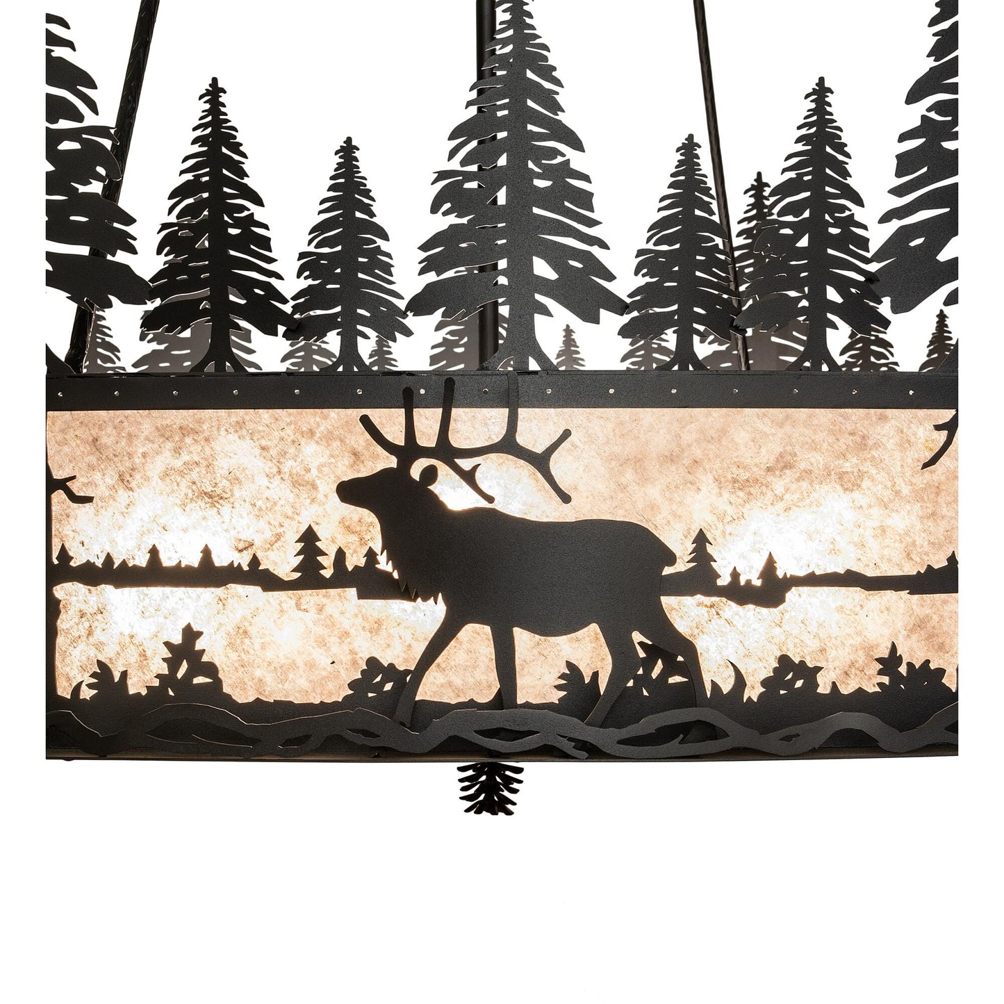 Meyda Lighting Wildlife At Dusk 72 Inch Large Pendant Cp780037