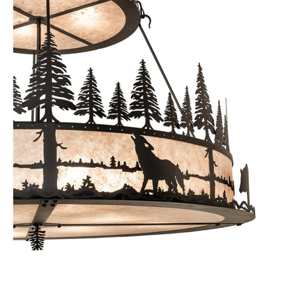 Meyda Lighting Wildlife At Dusk 72 Inch Large Pendant Cp780037