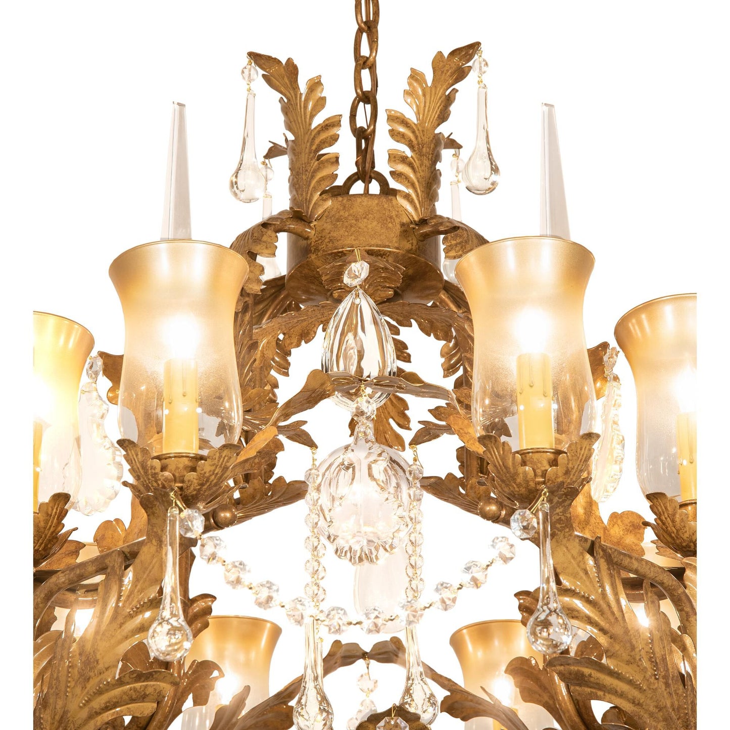 Meyda Lighting French Baroque 34 Inch 13 Light Chandelier Cp779798