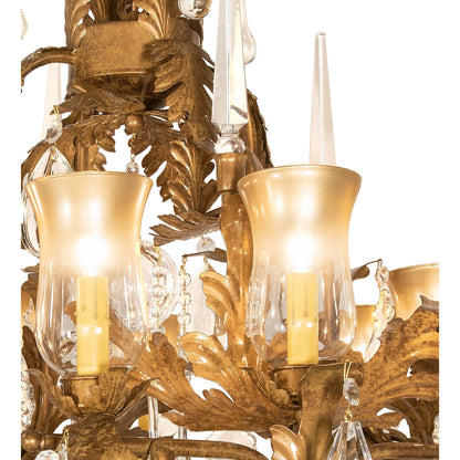 Meyda Lighting French Baroque 34 Inch 13 Light Chandelier Cp779798