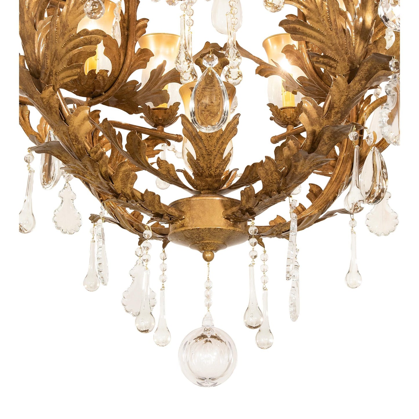 Meyda Lighting French Baroque 34 Inch 13 Light Chandelier Cp779798