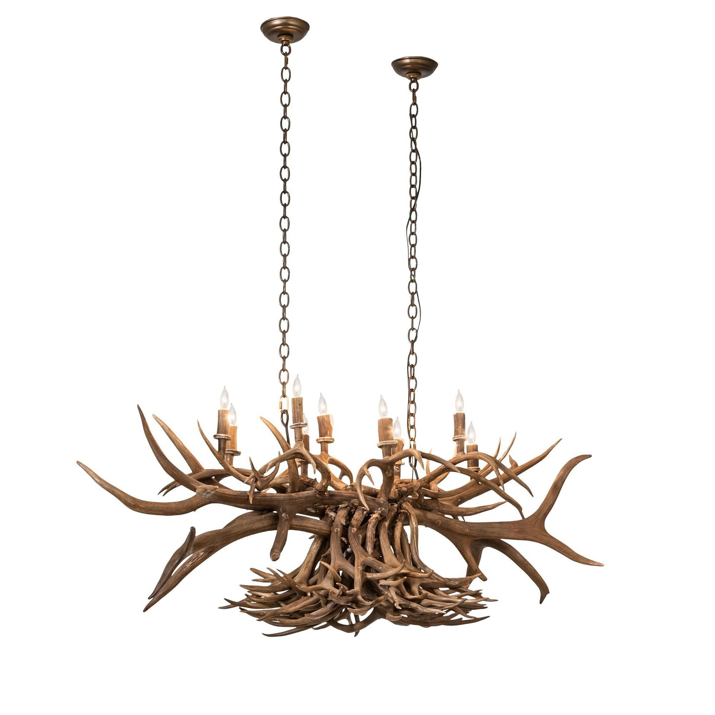 Meyda Lighting Antlers 55 Inch 10 Light Chandelier Cp779769