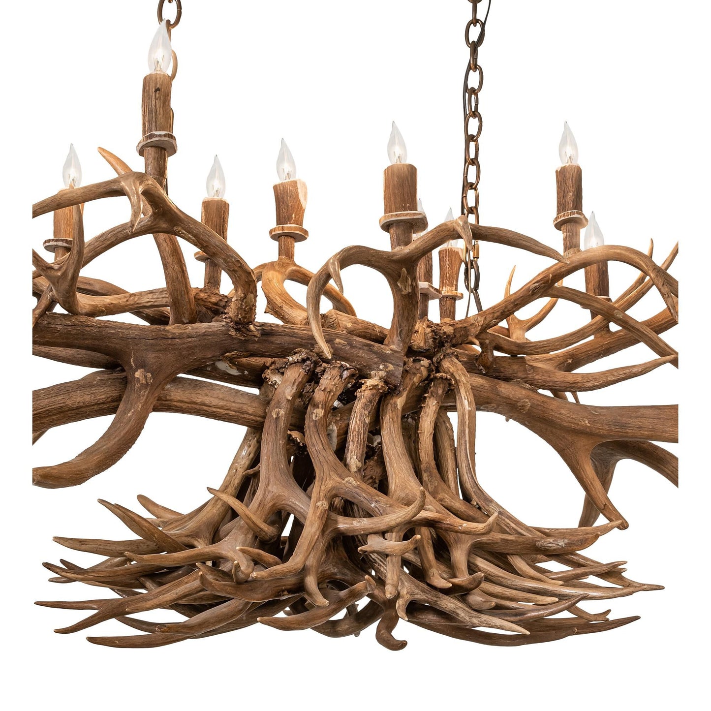 Meyda Lighting Antlers 55 Inch 10 Light Chandelier Cp779769