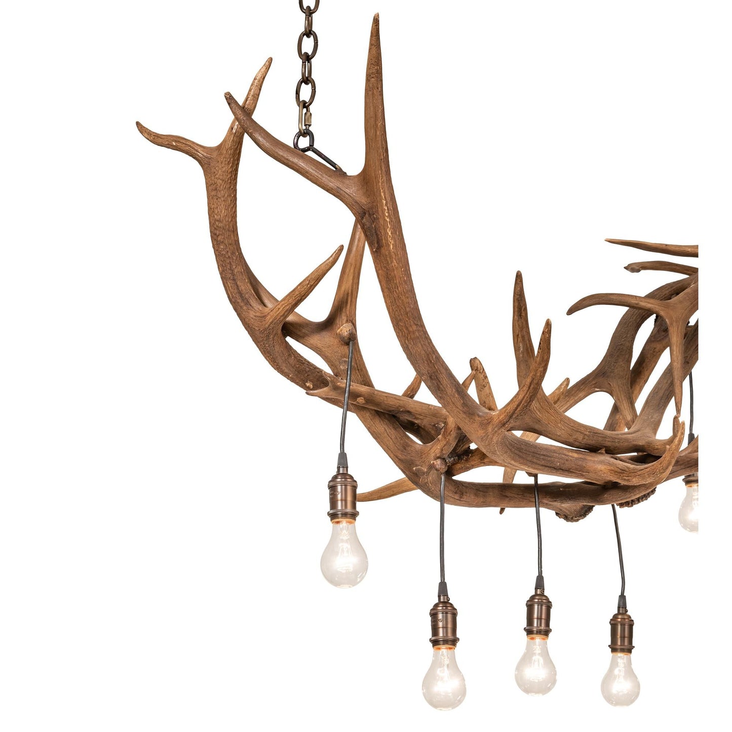 Meyda Lighting Antlers 74 Inch 8 Light Linear Suspension Light Cp779783