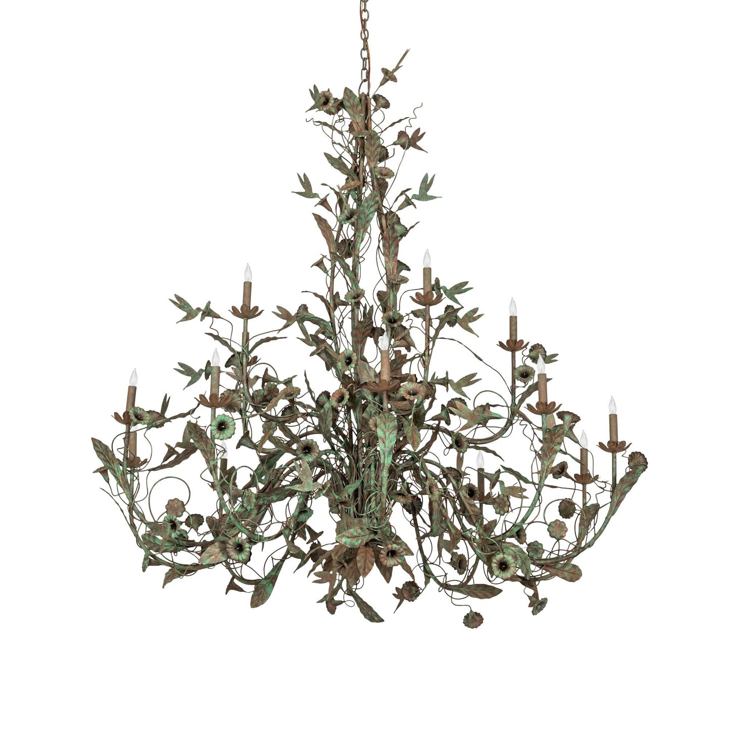 Meyda Lighting Le Printemps 60 Inch 15 Light Chandelier Cp779821