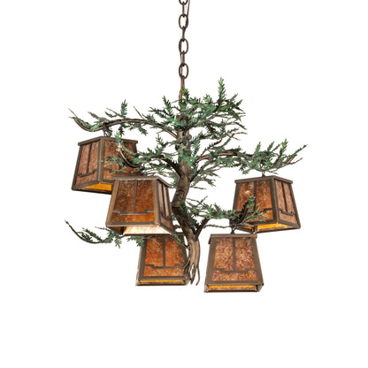 Meyda Lighting Pine Branch 29 Inch 5 Light Led Chandelier Cp779763