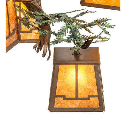 Meyda Lighting Pine Branch 29 Inch 5 Light Led Chandelier Cp779763