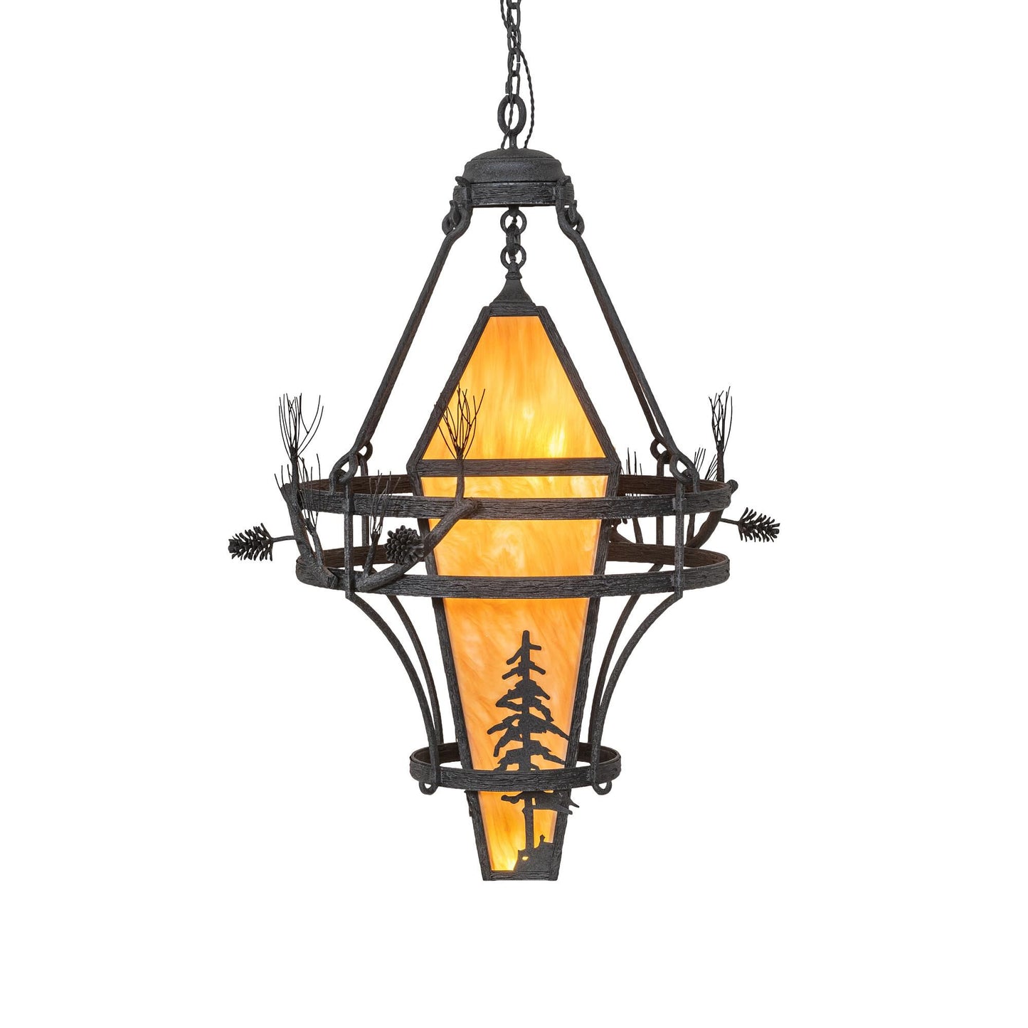 Meyda Lighting Lone Pine 36 Inch Led Large Pendant Cp780020