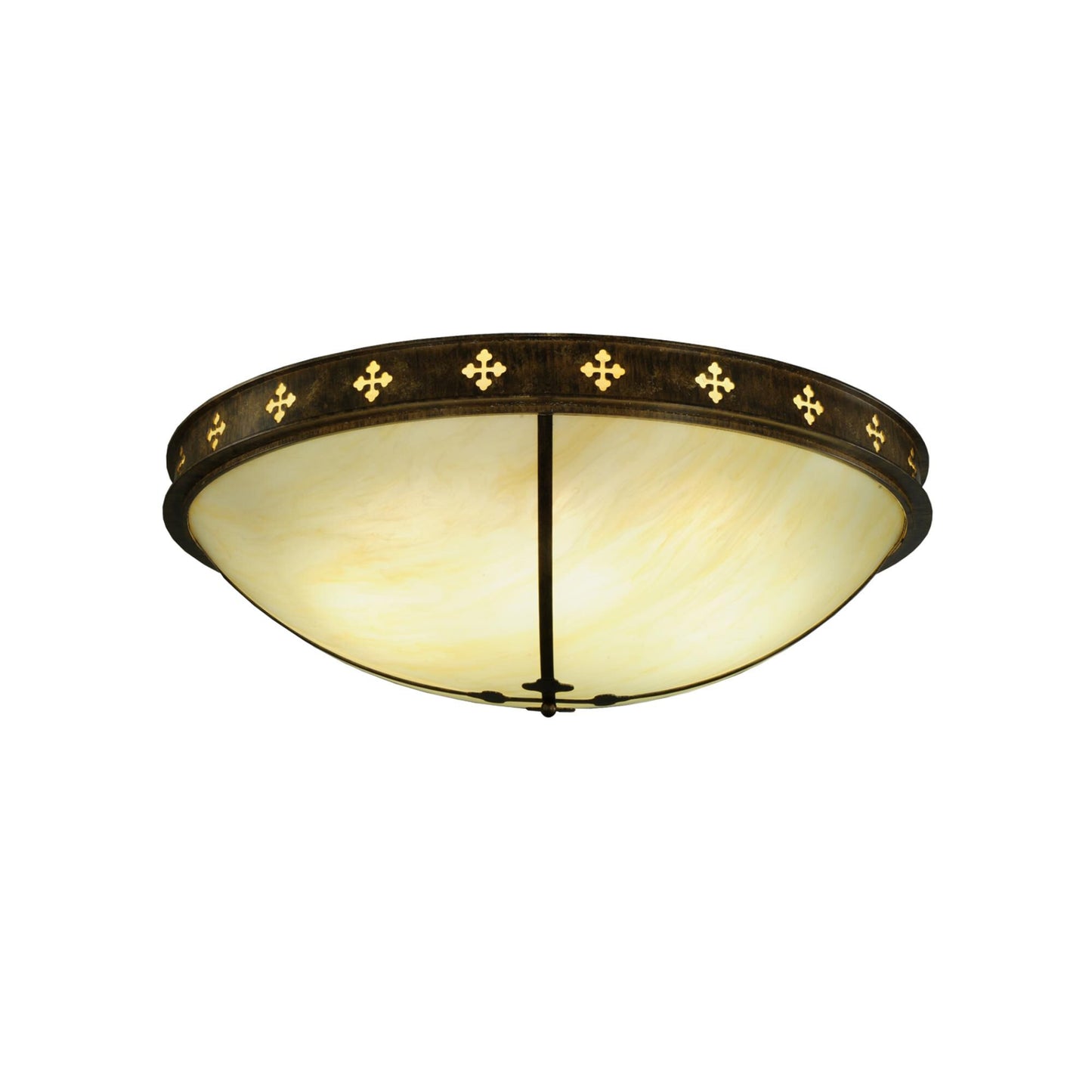 Meyda Lighting Byzantine 46 Inch 6 Light Led Flush Mount Cp779927