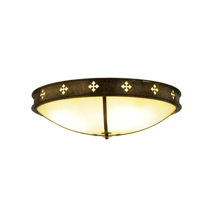 Meyda Lighting Byzantine 36 Inch 4 Light Led Flush Mount Cp779912