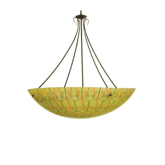 Meyda Lighting Hand Painted 46 Inch Led Large Pendant Cp780048