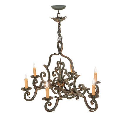 Meyda Lighting Rosalie 36 Inch 6 Light Chandelier Cp779781