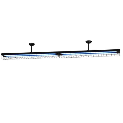 Meyda Lighting Aufgabe 97 Inch 2 Light Led Semi Flush Mount Cp780136