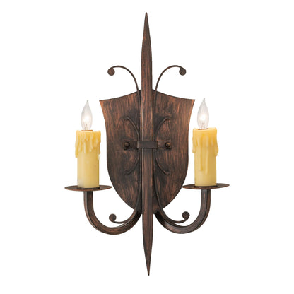 Meyda Lighting Shield 18 Inch Wall Sconce Cp780337