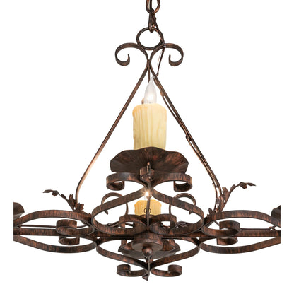 Meyda Lighting Elianna 28 Inch Mini Chandelier Cp780060